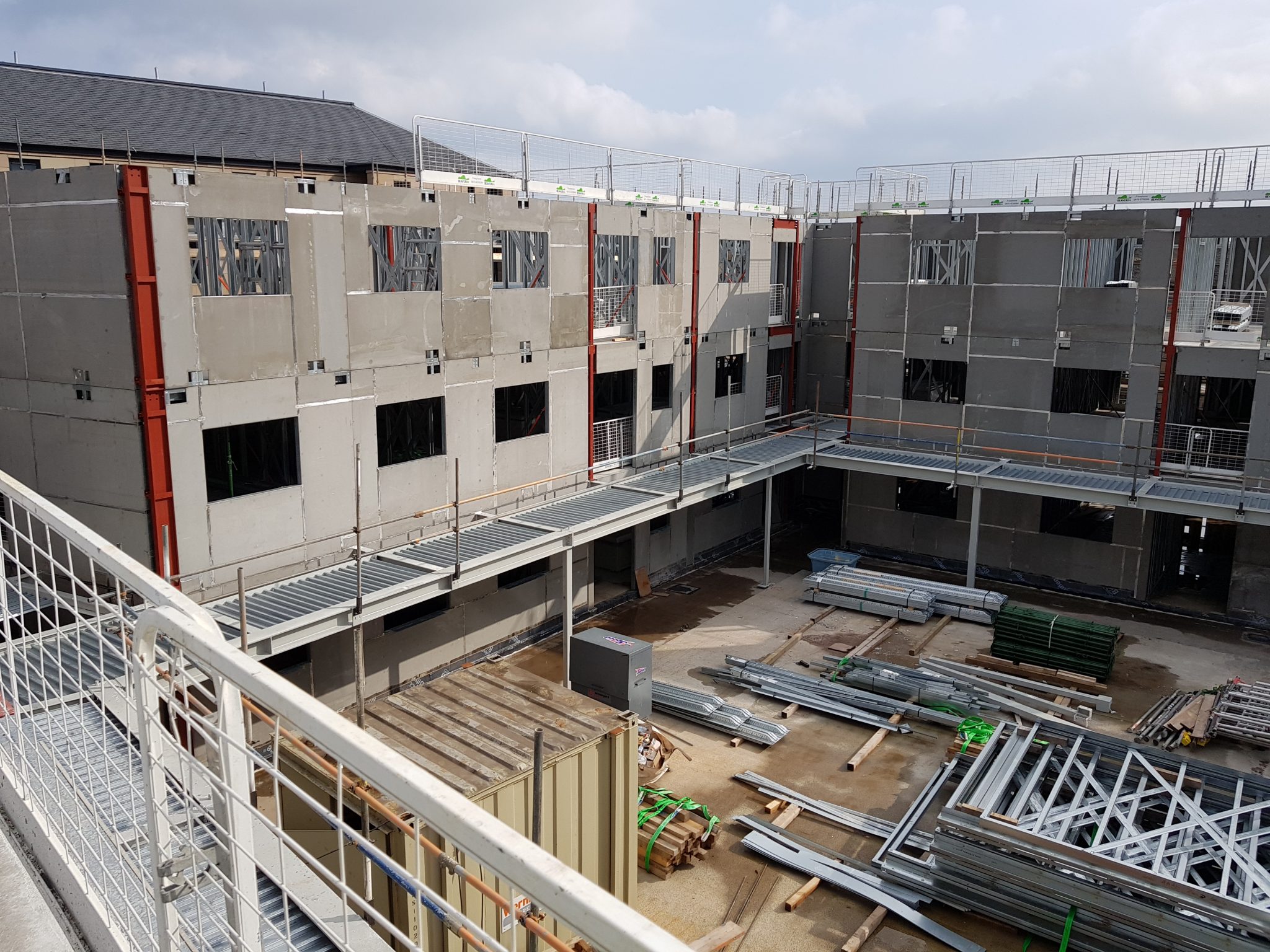 The Engine Yard, Edinburgh Metframe Projects Veitchi Frame