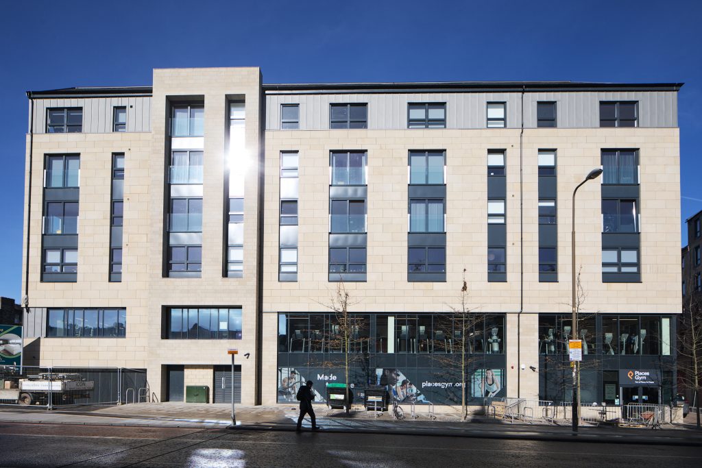 The Engine Yard, Edinburgh Metframe Projects Veitchi Frame